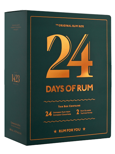 24 Days of Rum Calendar Green Edition